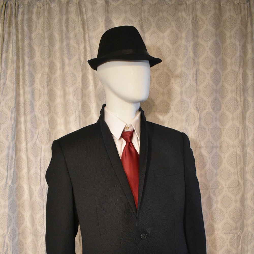 Calvin Klein pinstriped blazer